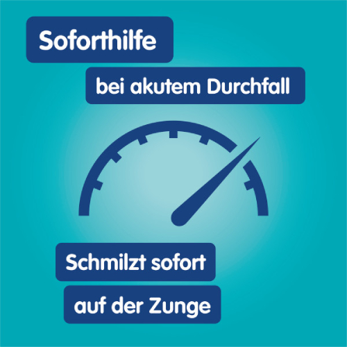 IMODIUM akut lingual Schmelztabletten