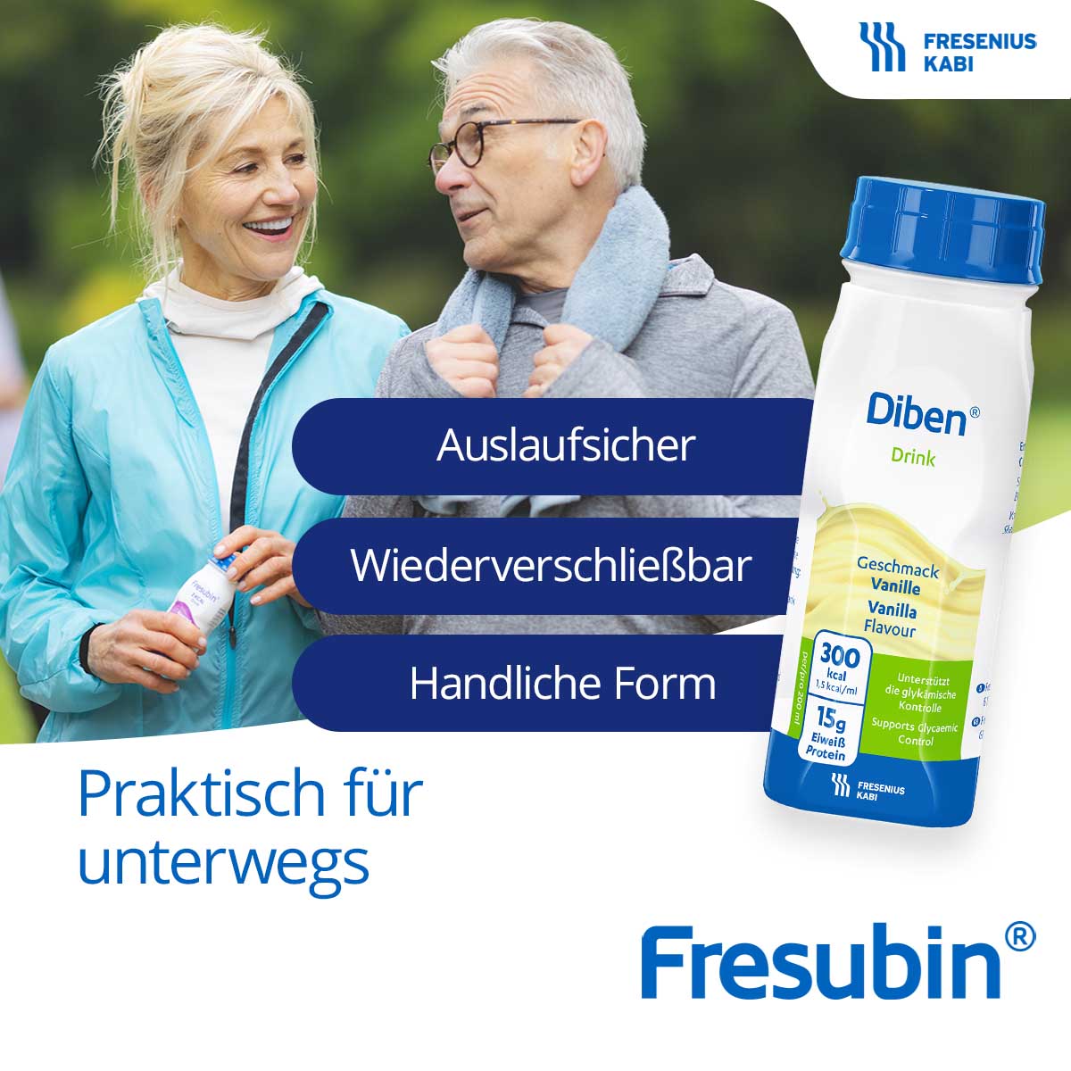 DIBEN DRINK Cappuccino 1.5 kcal/ml Trinkflasche
