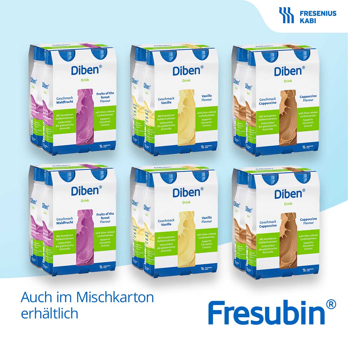 DIBEN DRINK Vanille 1.5 kcal/ml Trinkflasche