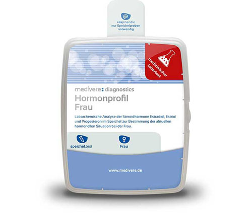 HORMONE Frau Speicheltest